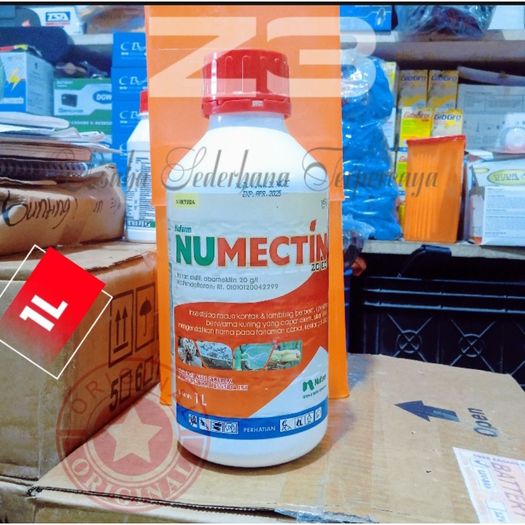 NUMECTIN 20EC 1L Insektisida Pengendali Hama Tanaman