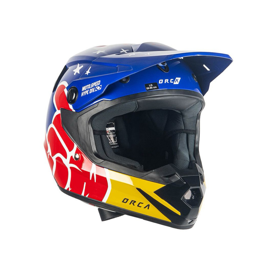 HELM CROSS ORCA CANDY BLUE LIMITED EDITION
