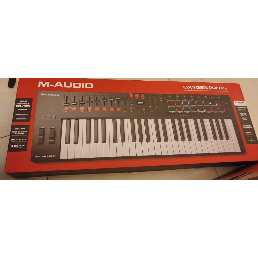 M audio oxygen pro 49
