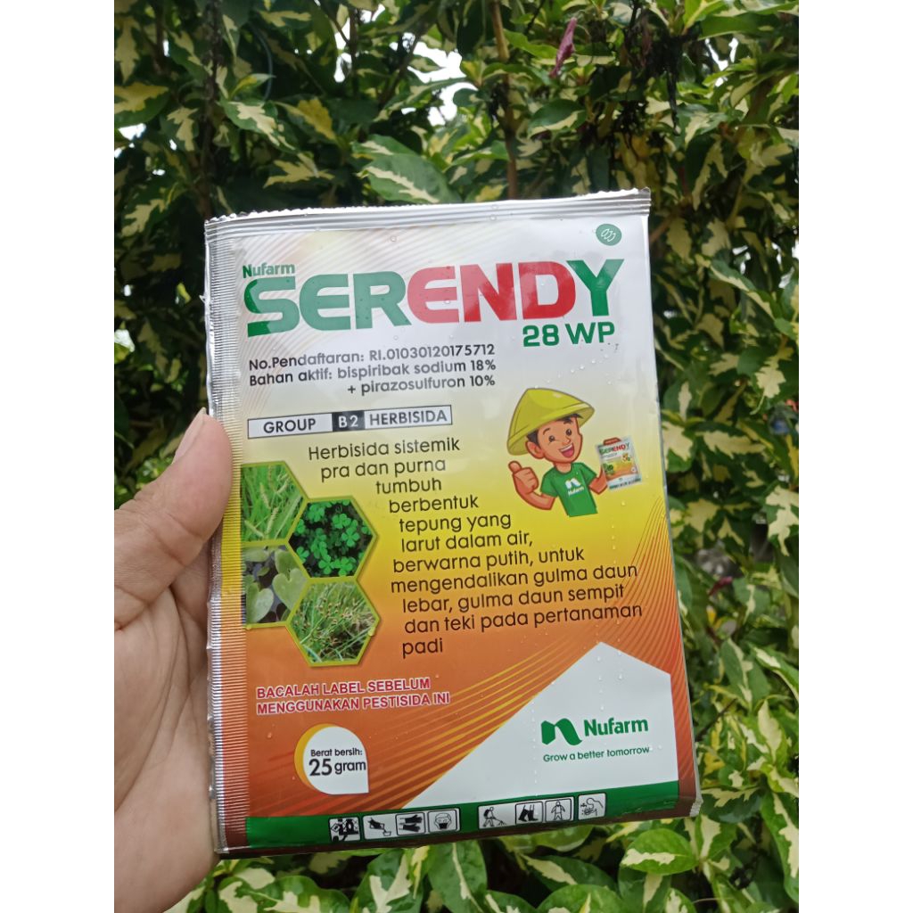 Serendy 28wp 25g | obat rumput padi