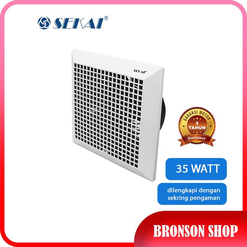 SEKAI Exhaust/Hexos Fan Kipas Angin Plafon 12 Inch CEF 1295 - Hexos Ceiling CEF1295