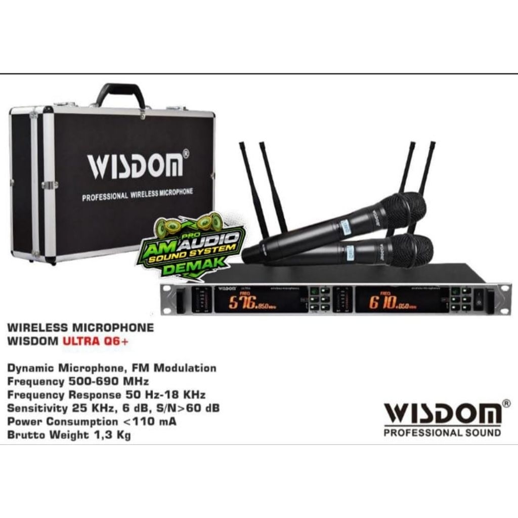 Mic wireless Wisdom ultra Q6