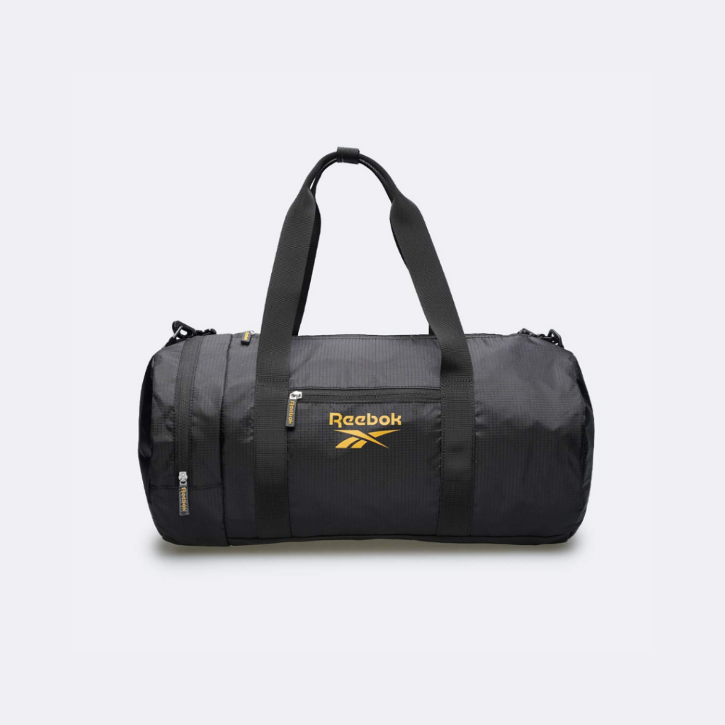 Reebok Tas Travel Original Berca Rollingbag Unisex Bag Hitam 40x25x15cm Bahan Poliamide Polyester Id