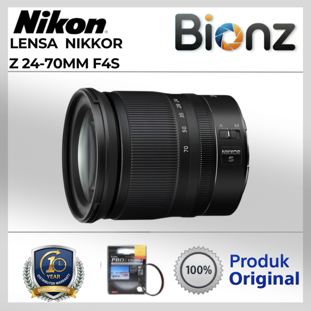 LENSA NIKON NIKKOR Z 24-70MM F4 S / NIKON NIKKOR Z 24-70MM F4 S / NIKON Z 24-70MM F4 S
