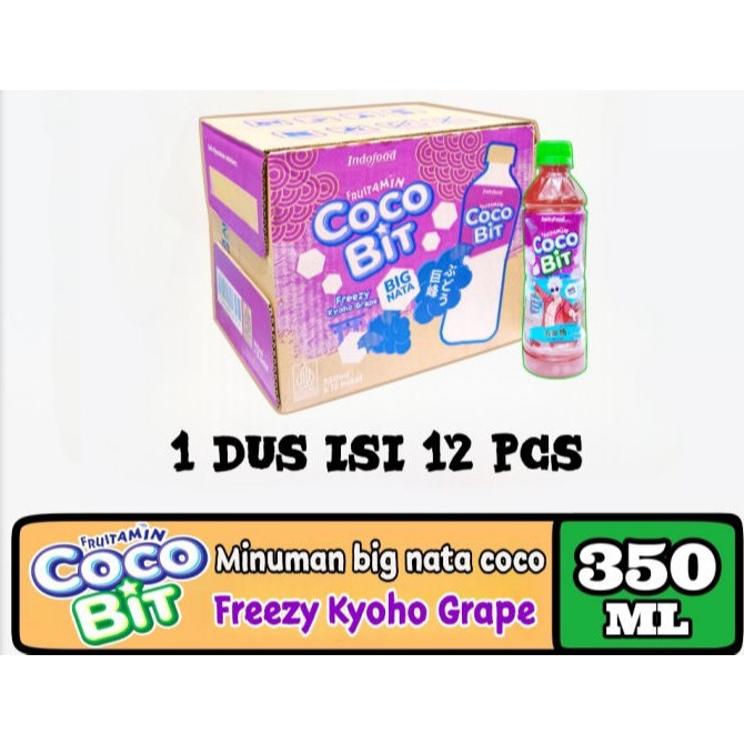 COCOBIT MINUMAN KELAPA RASA ANGGUR 1 CTN 12 BOTOL