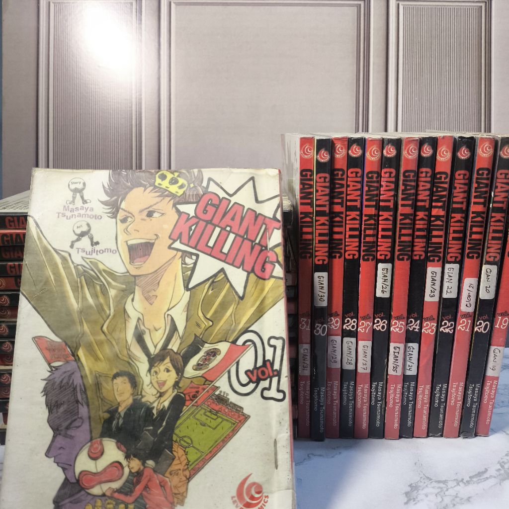 Komik Giant Killing 1-31 cabutan (Cek kondisi)