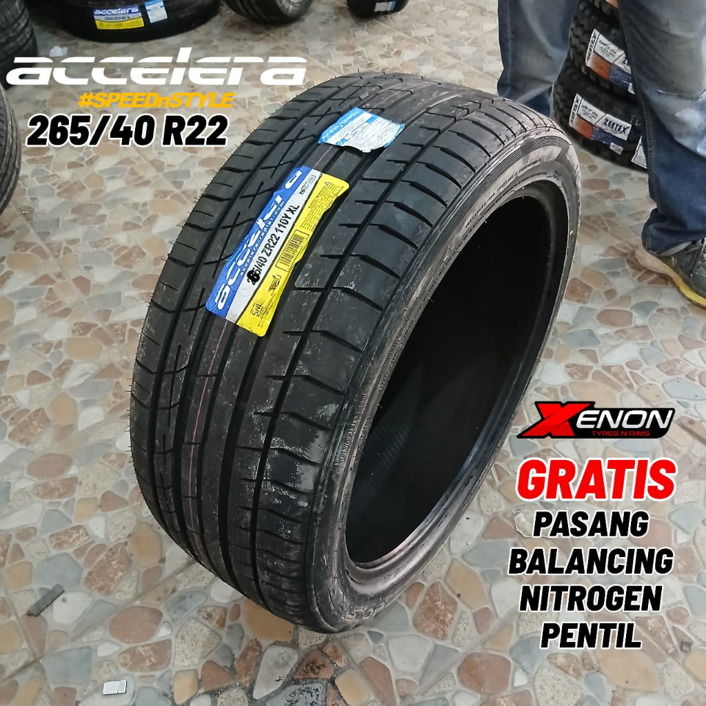 Ban Mobil ACCELERA IOTA ST68 265 40 R22 || Ban Mobil Ring 20 265/40 R22 Accelera