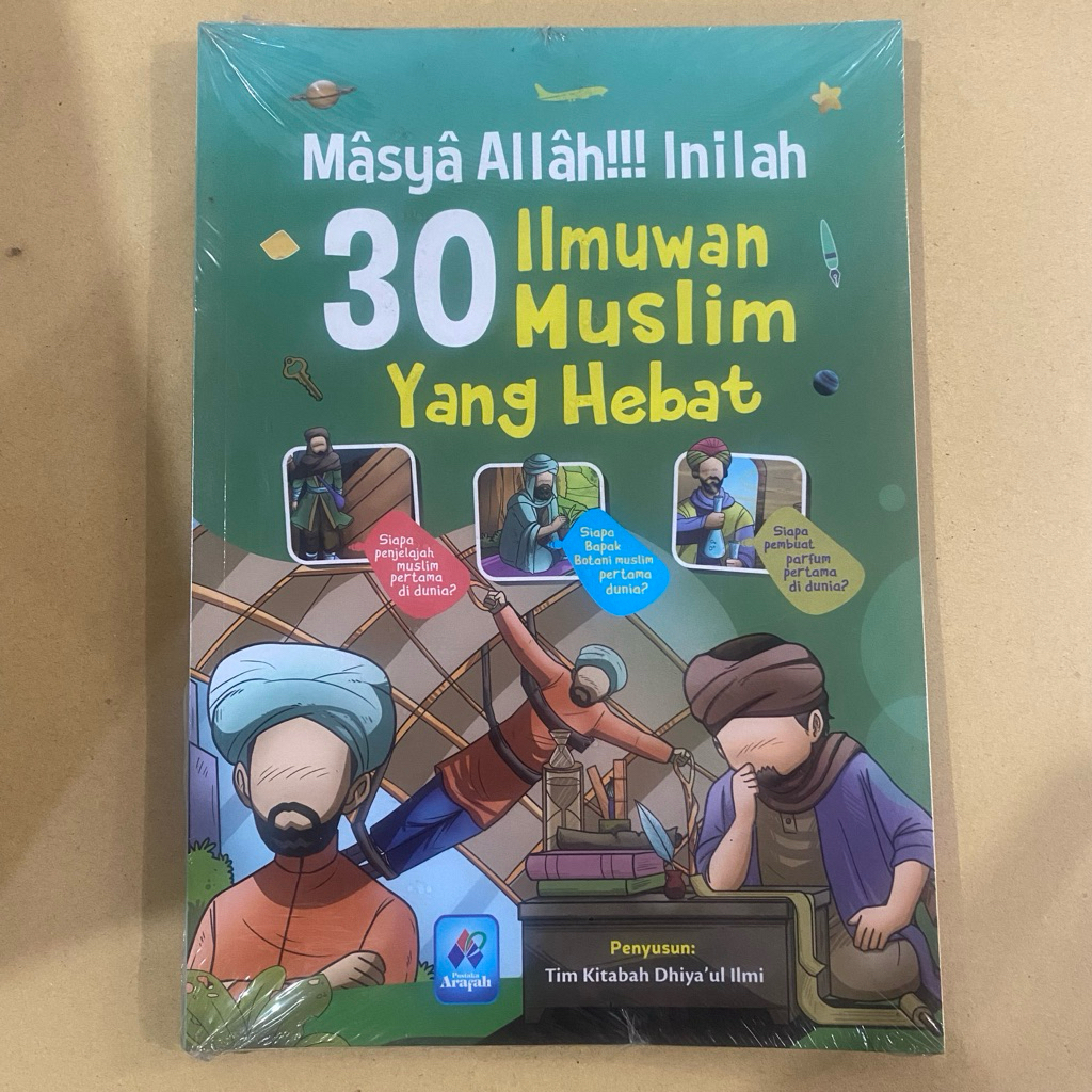 Buku 30 ILMUWAN MUSLIM YANG HEBAT / tim kitabah / pustaka arafah