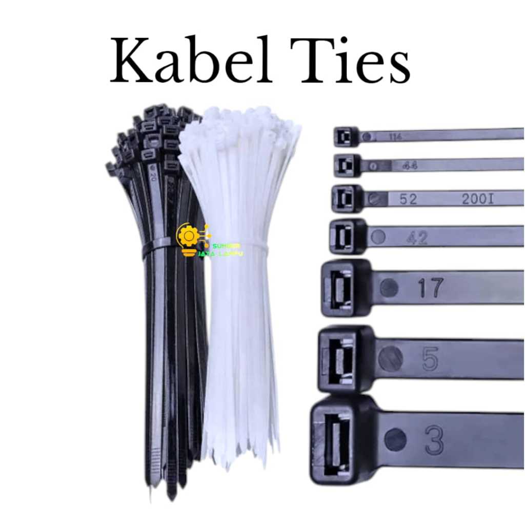Kabel Ties Tie Cable Ties Tis PER-PCS / SATUAN