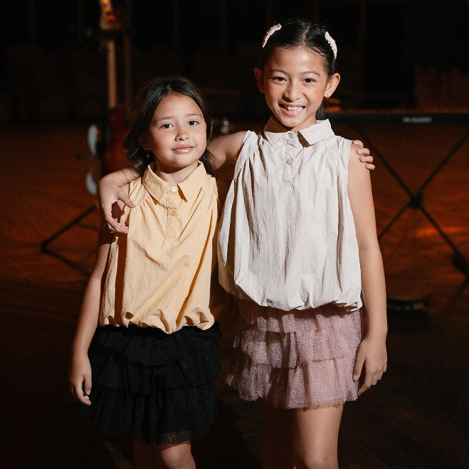 LEWIS EMMA - Jazz Top (2-14 Tahun) Atasan Anak Perempuan Tanpa Lengan