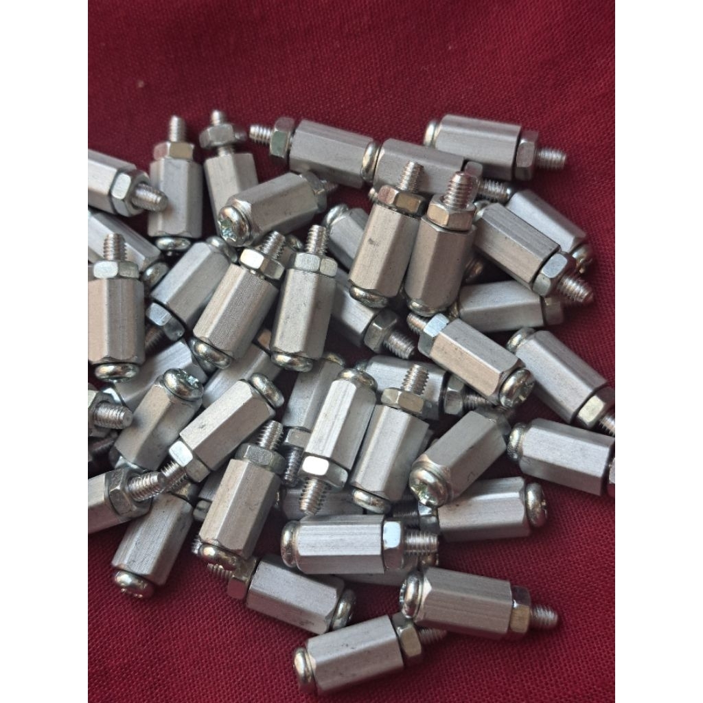 specer 1cm 6x16 PCB segi alumunium