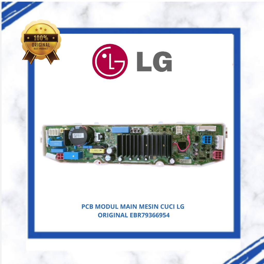 PCB MODUL MAIN MESIN CUCI LG T2112VSSAV ORIGINAL EBR79366954
