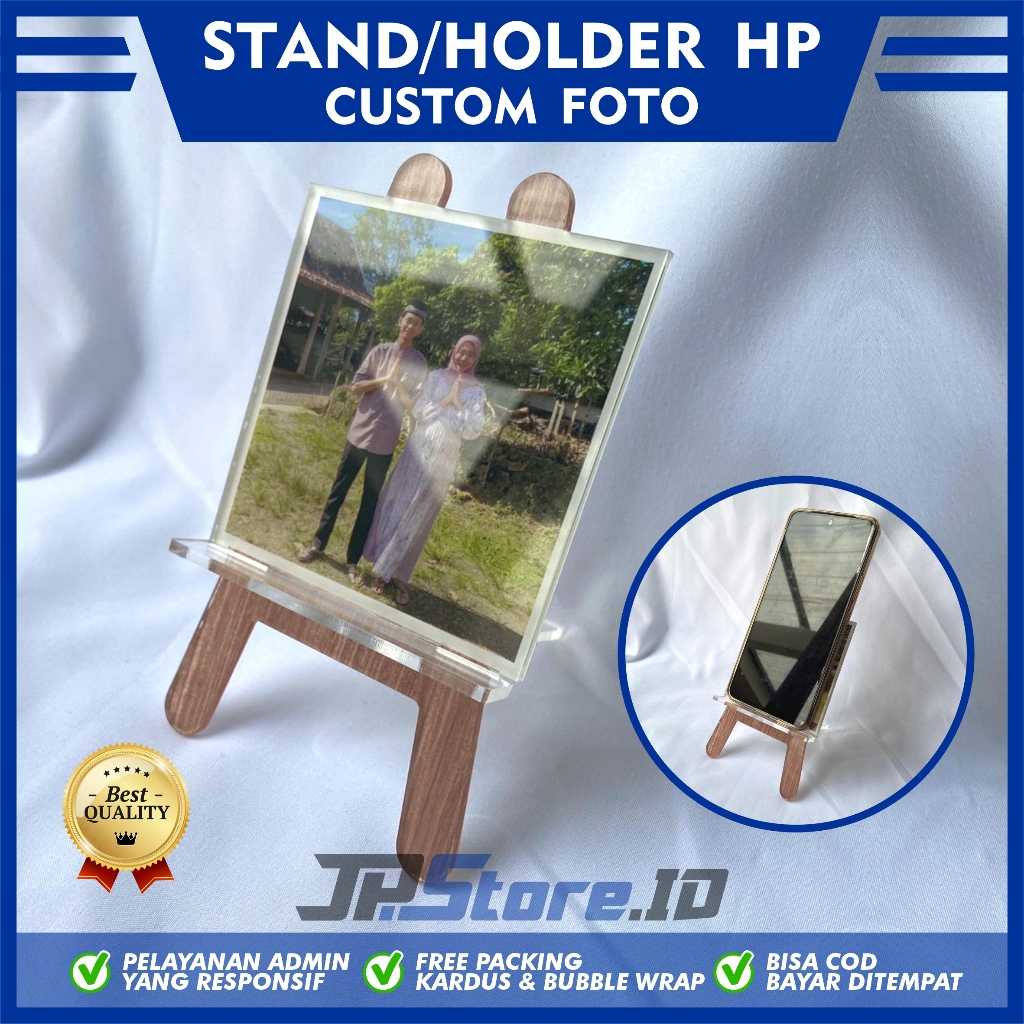 Custom Stand HP Akrilik / Handphone Holder Acrylic