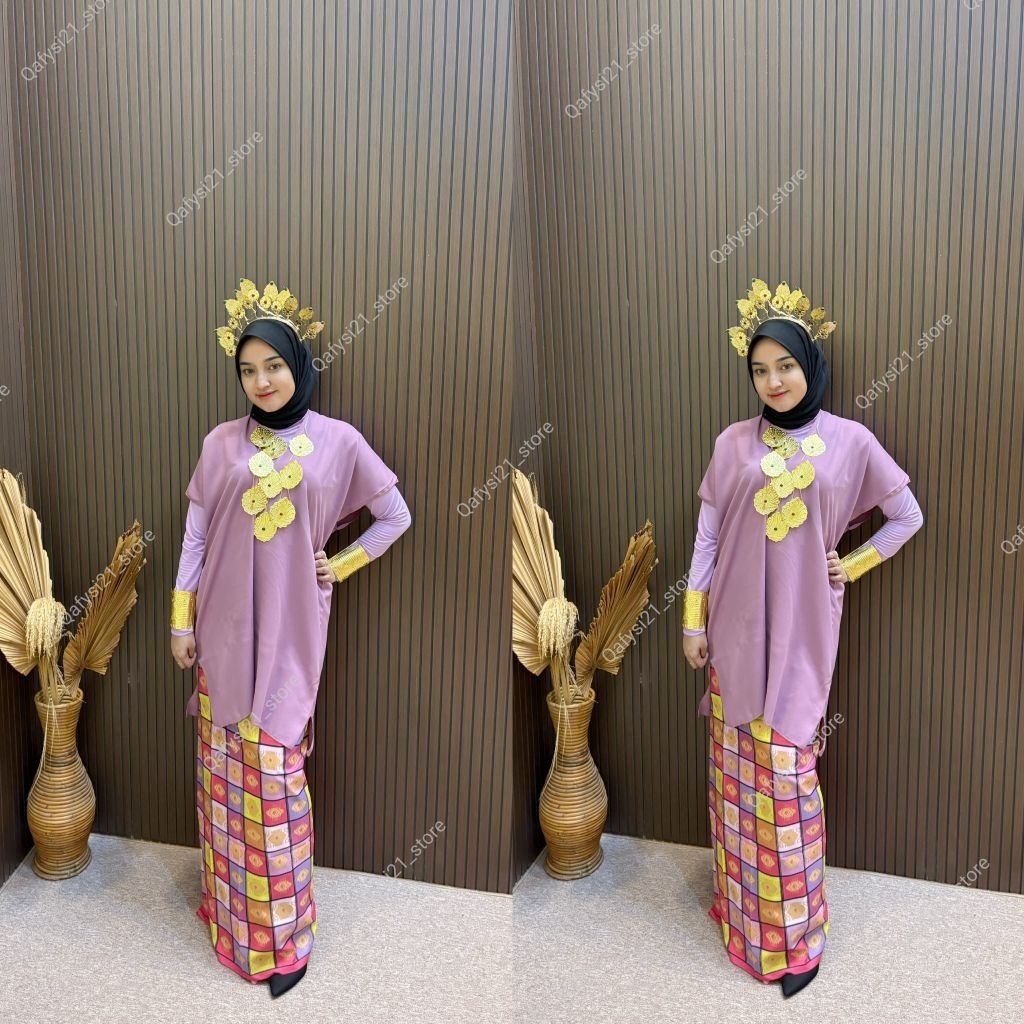 Baju Bodo Tokko Adat Bugis Makassar Wanita Dewasa Premium