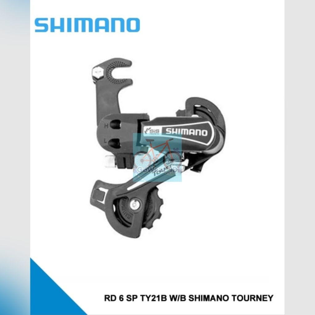 RD Rear Derailleur Operan Gigi Belakang Sepeda 6 7 Speed TY-21B Model Jepit Shimano Tourney Lipat MT