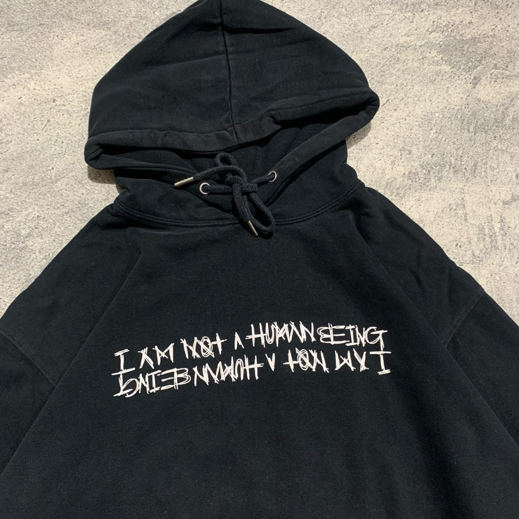 I'M Not Human Being Pullover hoodie Size M-L