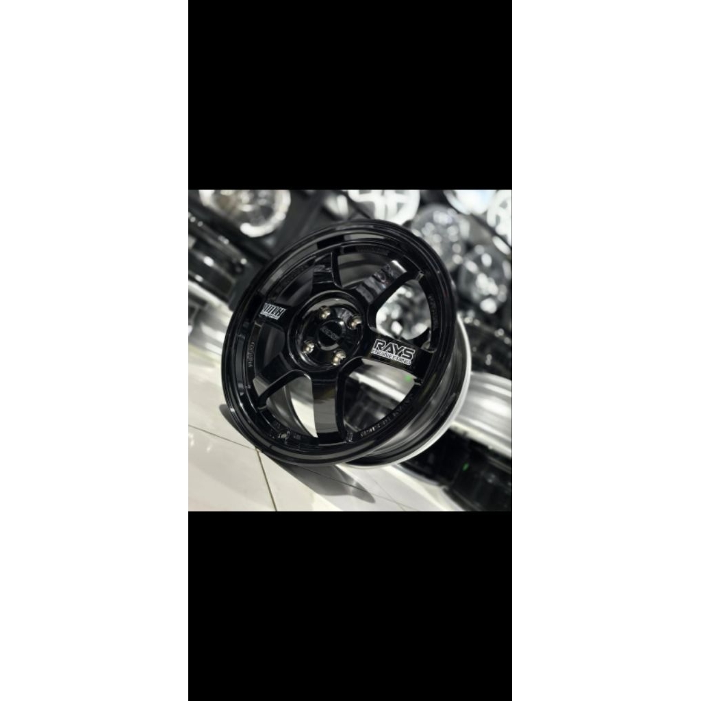 velk mobil TE37 PCD 4x100 R16 untuk sigra + ban