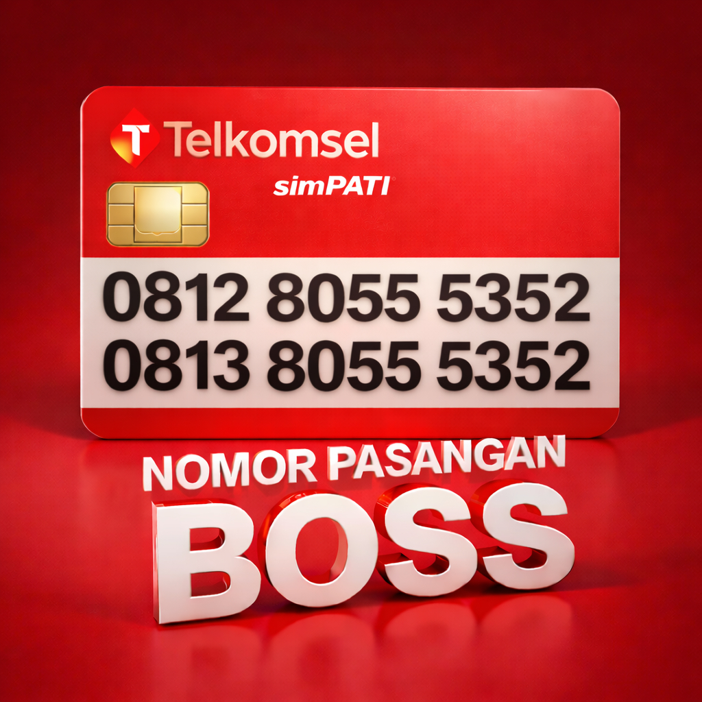 Nomor Cantik Simpati 8055 5352 Nomer Cantik Pasangan BOSS