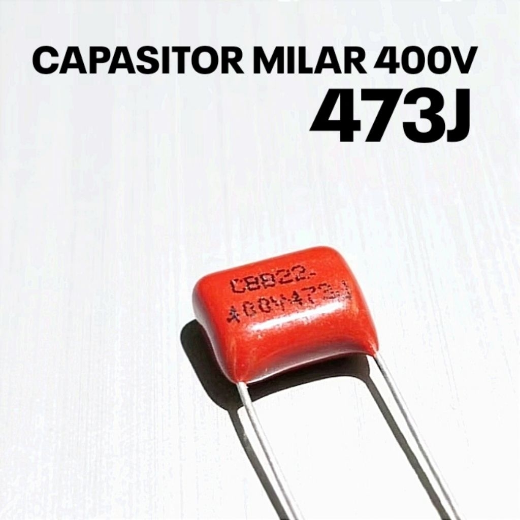CAPASITOR MILAR MYLAR 473  473J 4.7nF 400V 400 VOLT