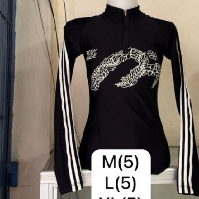 baju senam boim biru