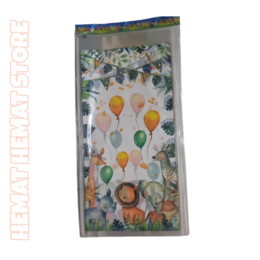 Plastik Snack Ulang Tahun Karakter Isi 10 lbr /Plastik Bingkisan Snack Ulang Tahun Karakter/Plastik 