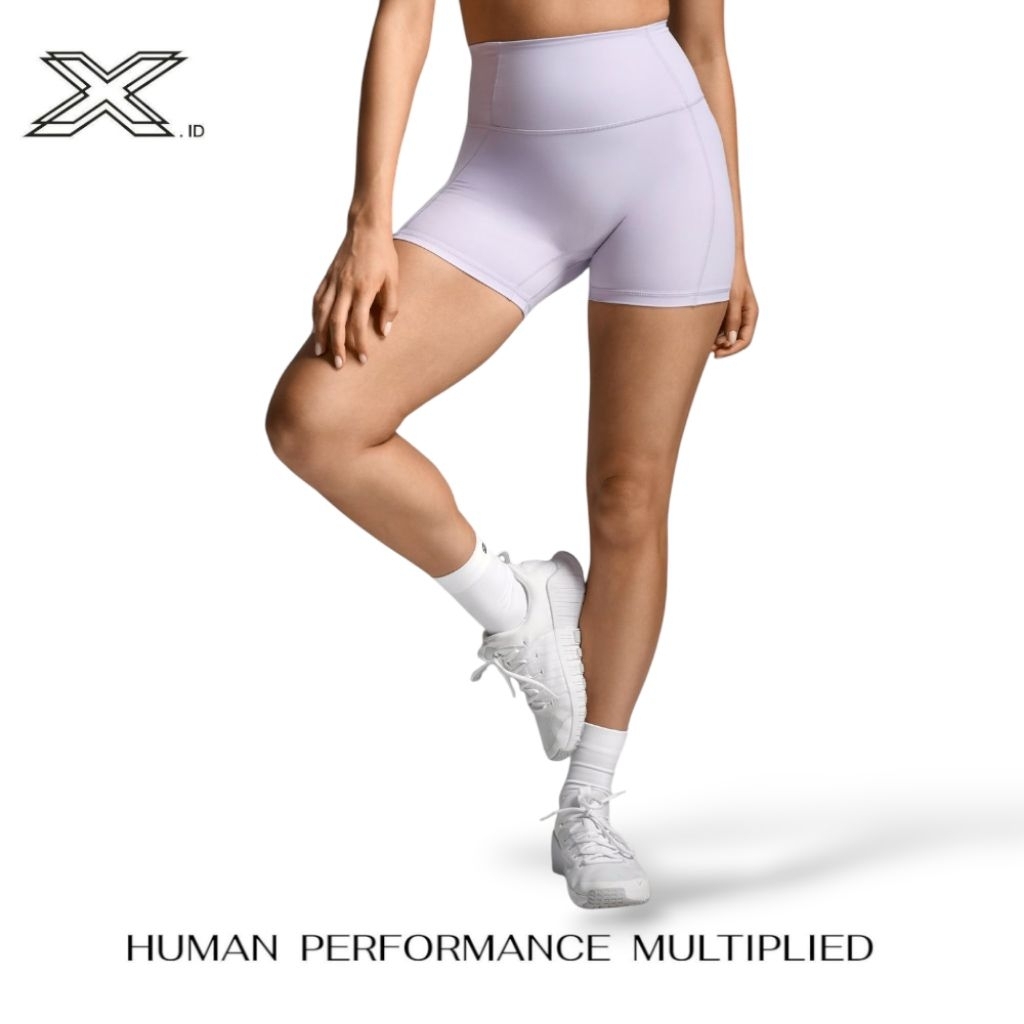 2xu Fluid Hi-Rise 5 Inch Shorts Women's Virtual Violet