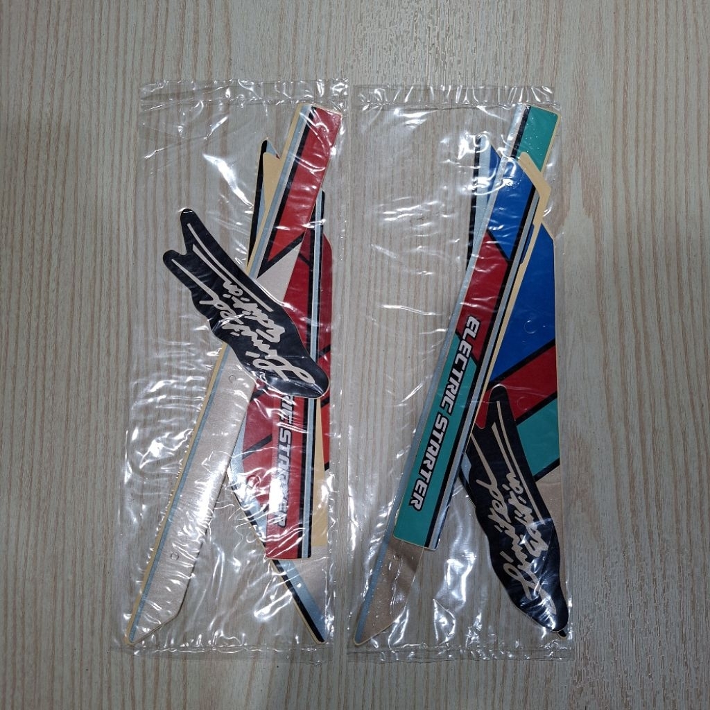 striping sticker Honda Astrea Prima 1990