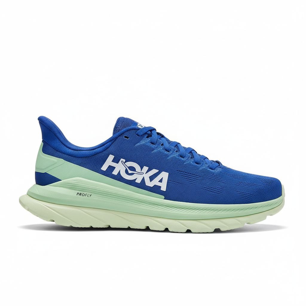 Hoka One One Mach 4 Sepatu Olahraga Running Outdoor Sportwear Lari Unisex Pria Wanita