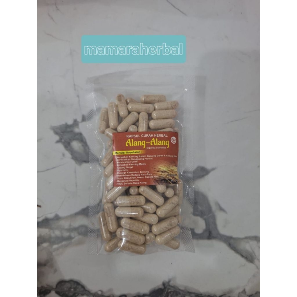 Ready Langsung Kirim Kapsul Akar Alang-alang Original Isi 100 capsul