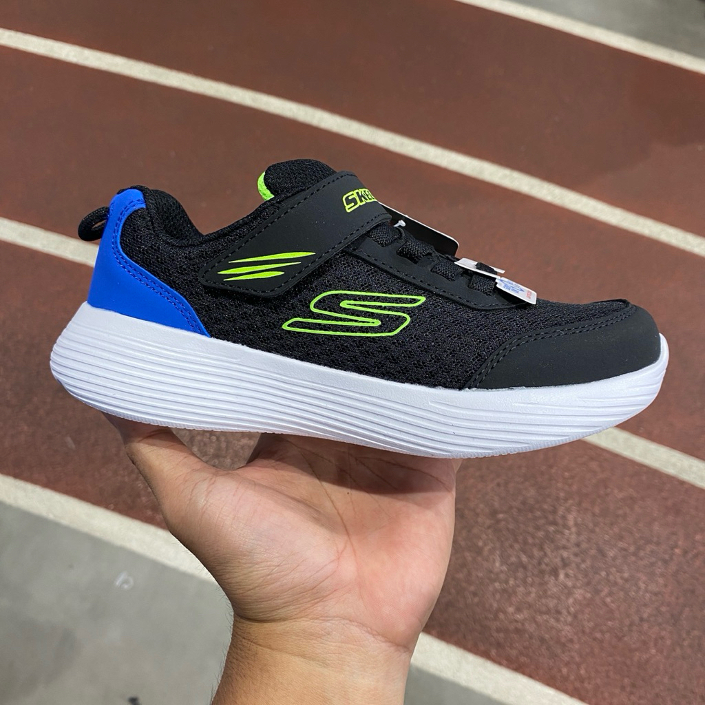 (size 33) SEPATU ANAK SKECHERS GO RUN 400 Jr - BLACK