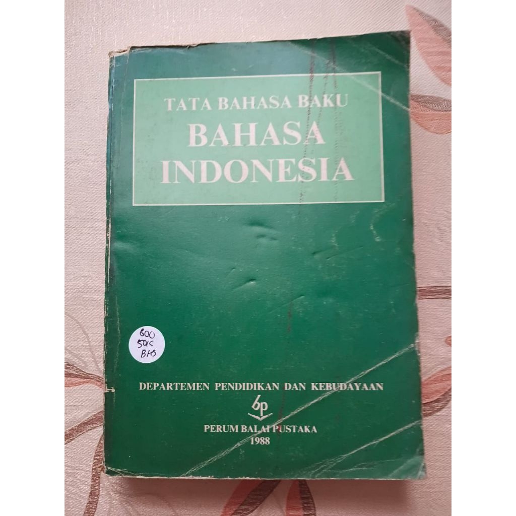 Tata Bahasa Baku Bahasa Indonesia