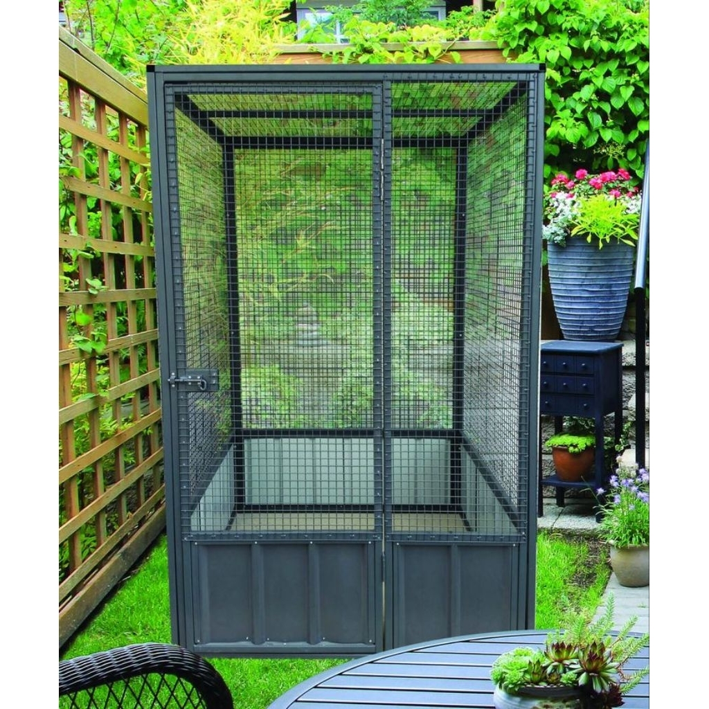 Aviari Mini Besi Galvanis Anti Karat – Kandang Burung Outdoor Kuat & Tahan Lama