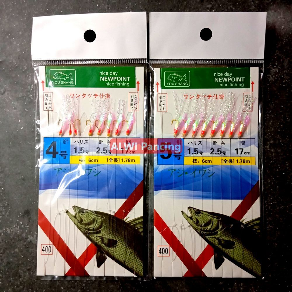 Kotrekan Sabiki TORNADO NEWPOINT ~ Rangkaian Kotrekan Kembung Selar