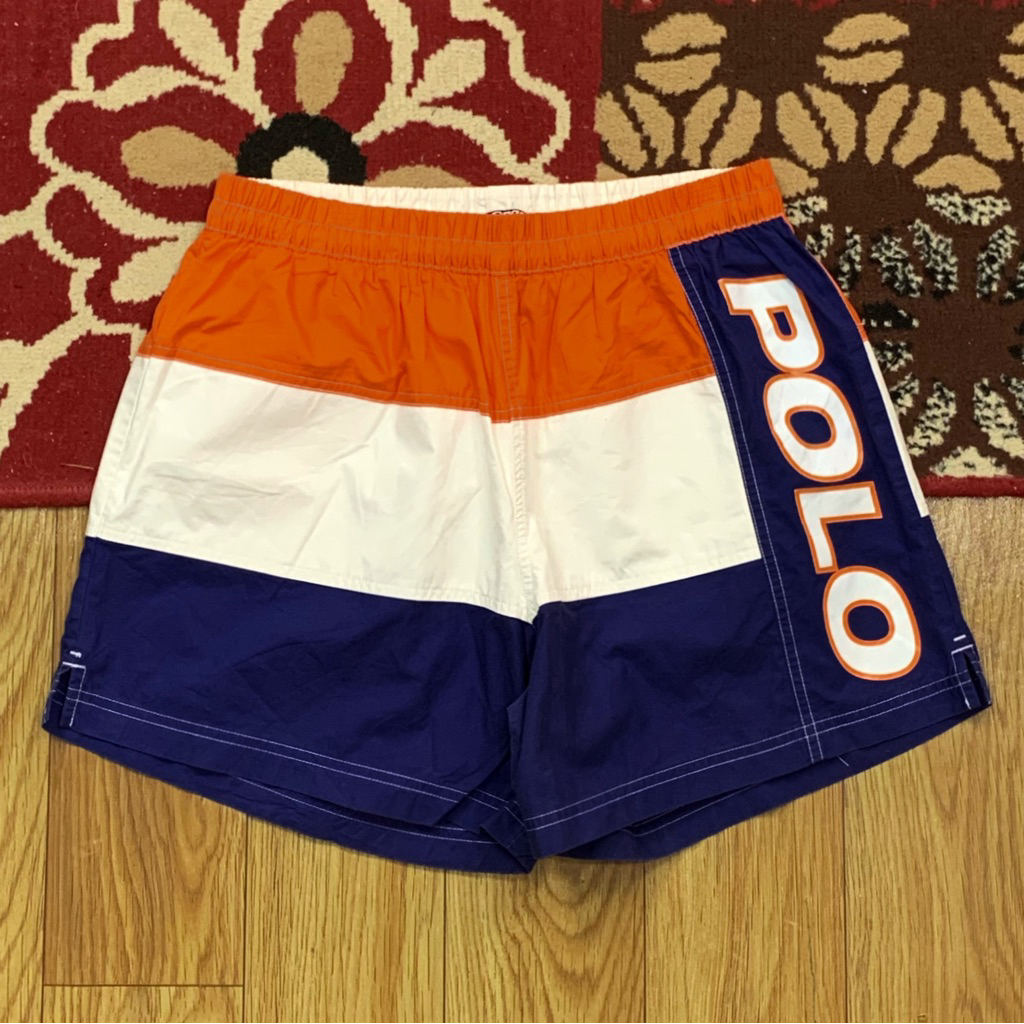 VINTAGE 90's POLO SPORT PANTS SIZE 30-38 | VINTAGE 90's POLO RL SHORTPANTS | SHORTPANTS VINTAGE POLO
