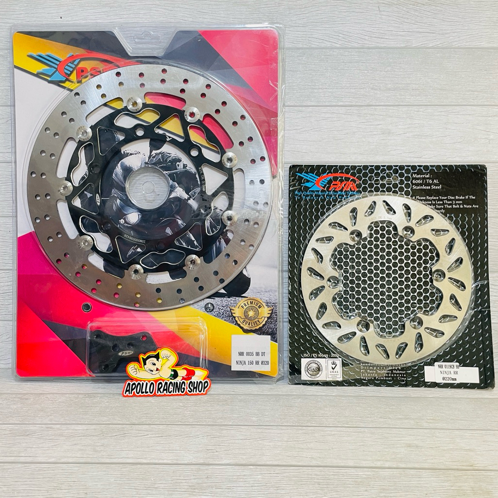 DISC PIRINGAN PSM DEPAN BELAKANG NINJA RR 150