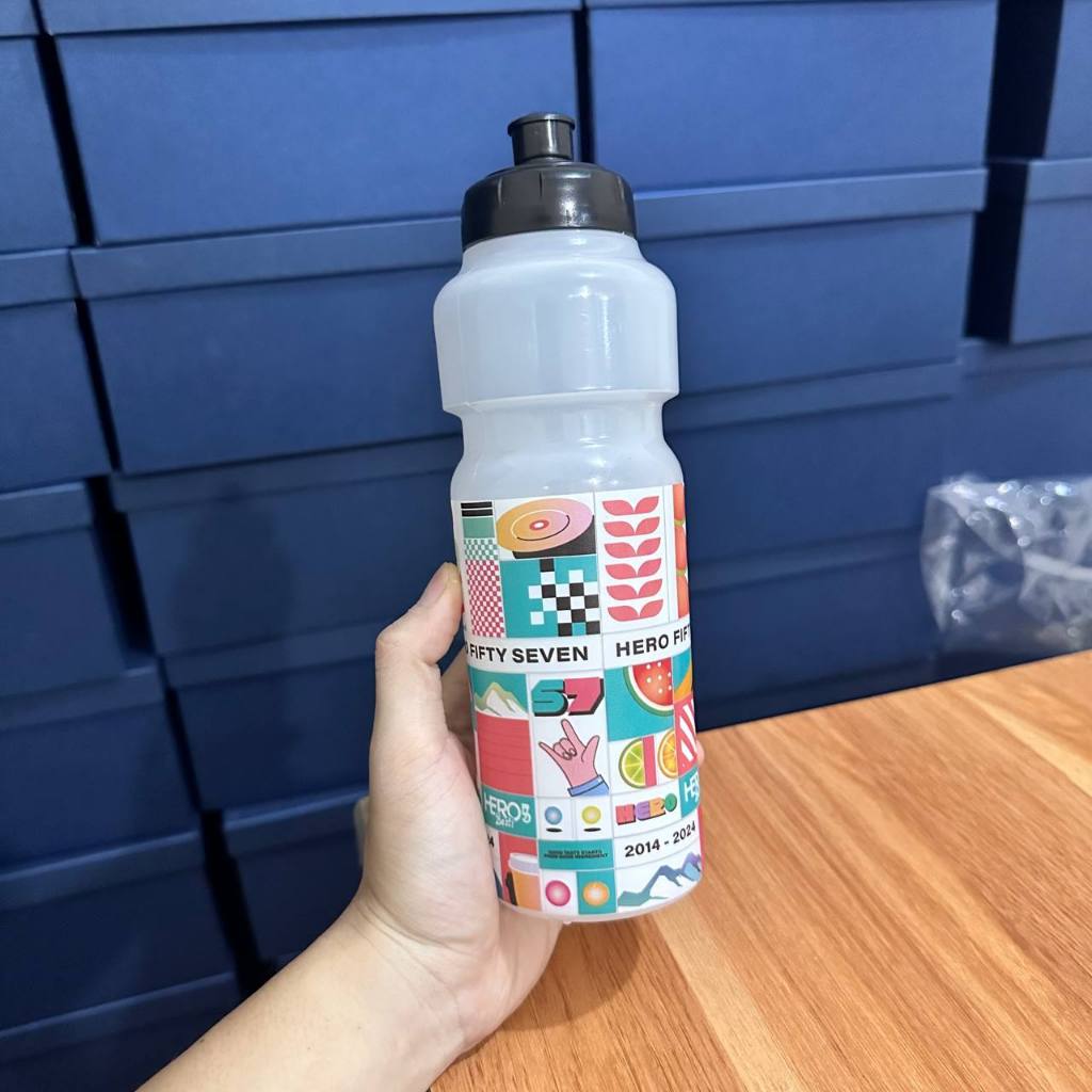 Tumbler Bidon Sepeda Custom 2 / Botol Sepeda 750 ml / Botol Air Minum Sepeda / Botol Olahraga