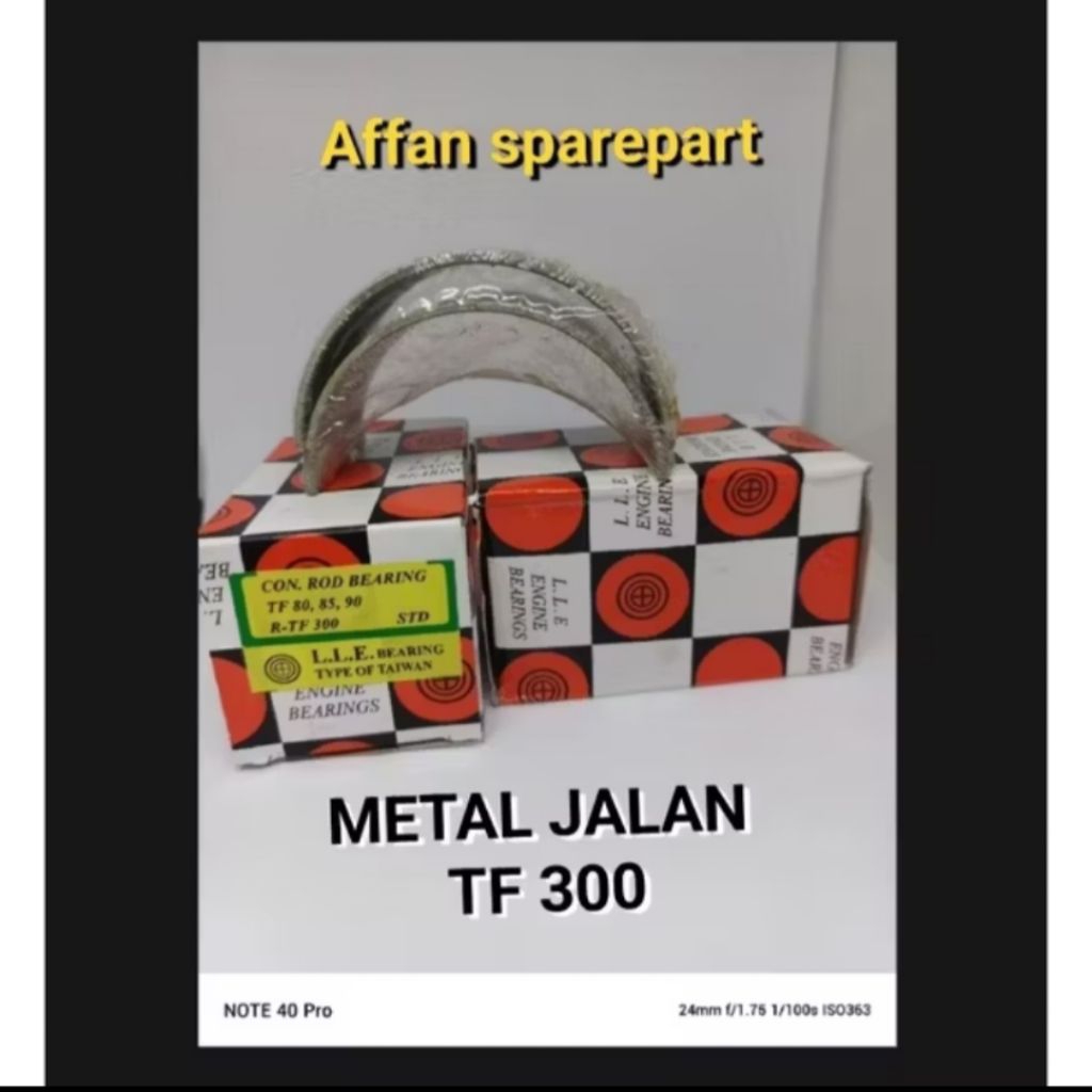 Metal Jalan CPM Crank Pin Metal TF 300 Std Mesin Diesel ( 30 PK )