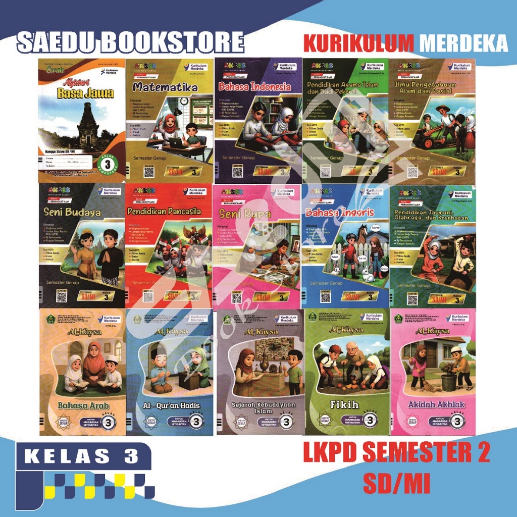 LKPD//LKS KELAS 3 SM 2 SD/MI KURIKULUM MERDEKA NEW