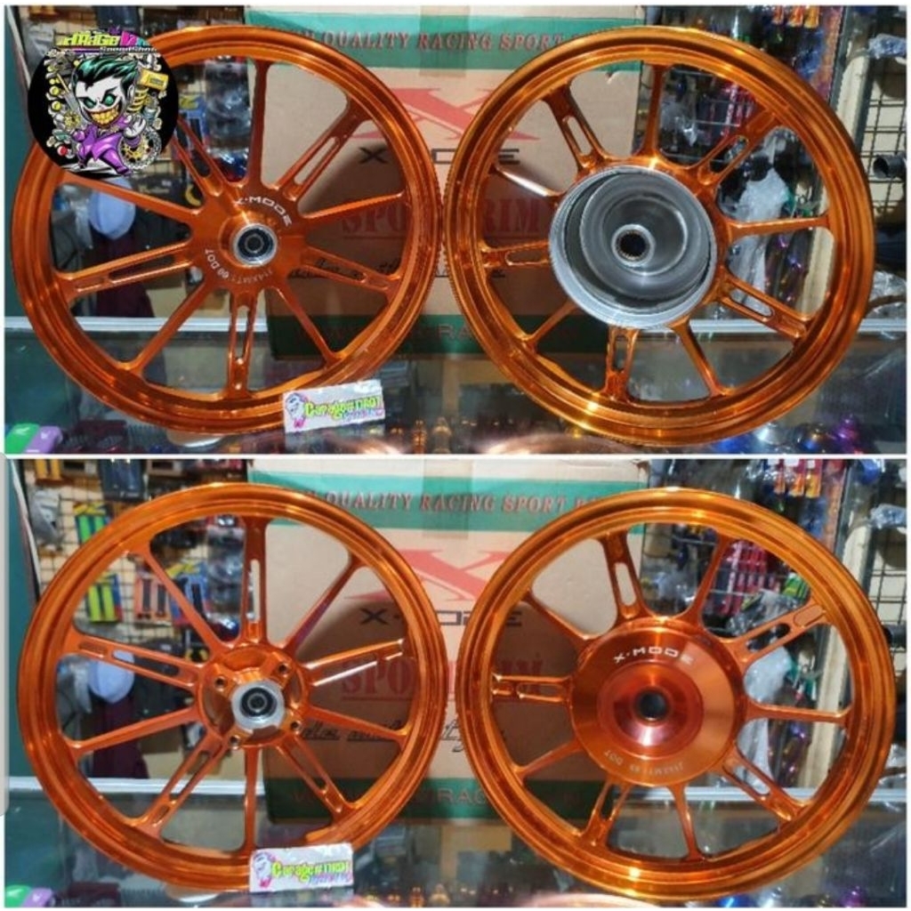 Velg Xmode X Mode 100 Palang 10 Ring 14 160x185 Honda Vario 110 Beat Scoopy Genio Spacy Original Xmo