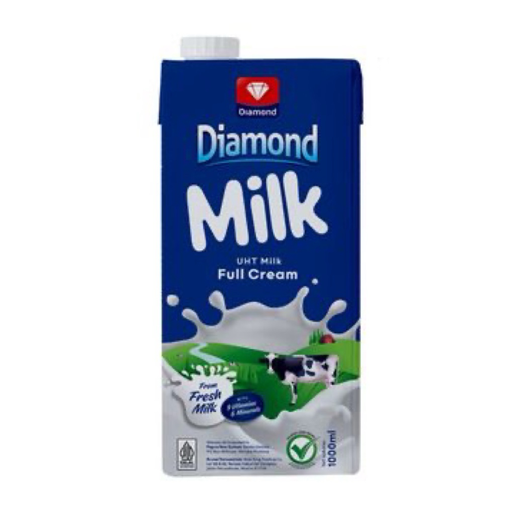 Diamond Susu UHT Full Cream  Diamond Susu UHT Full Cream1 liter