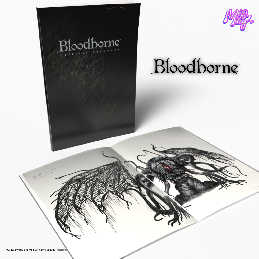 PlayStation | Bloodborne | Artbook Hard Cover | NO GAME