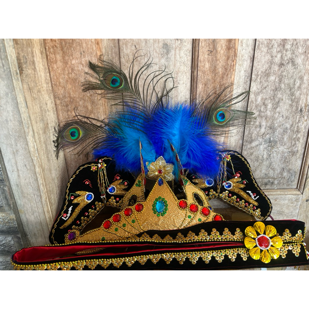 susuk konde merak set / perlengkapan jathilan