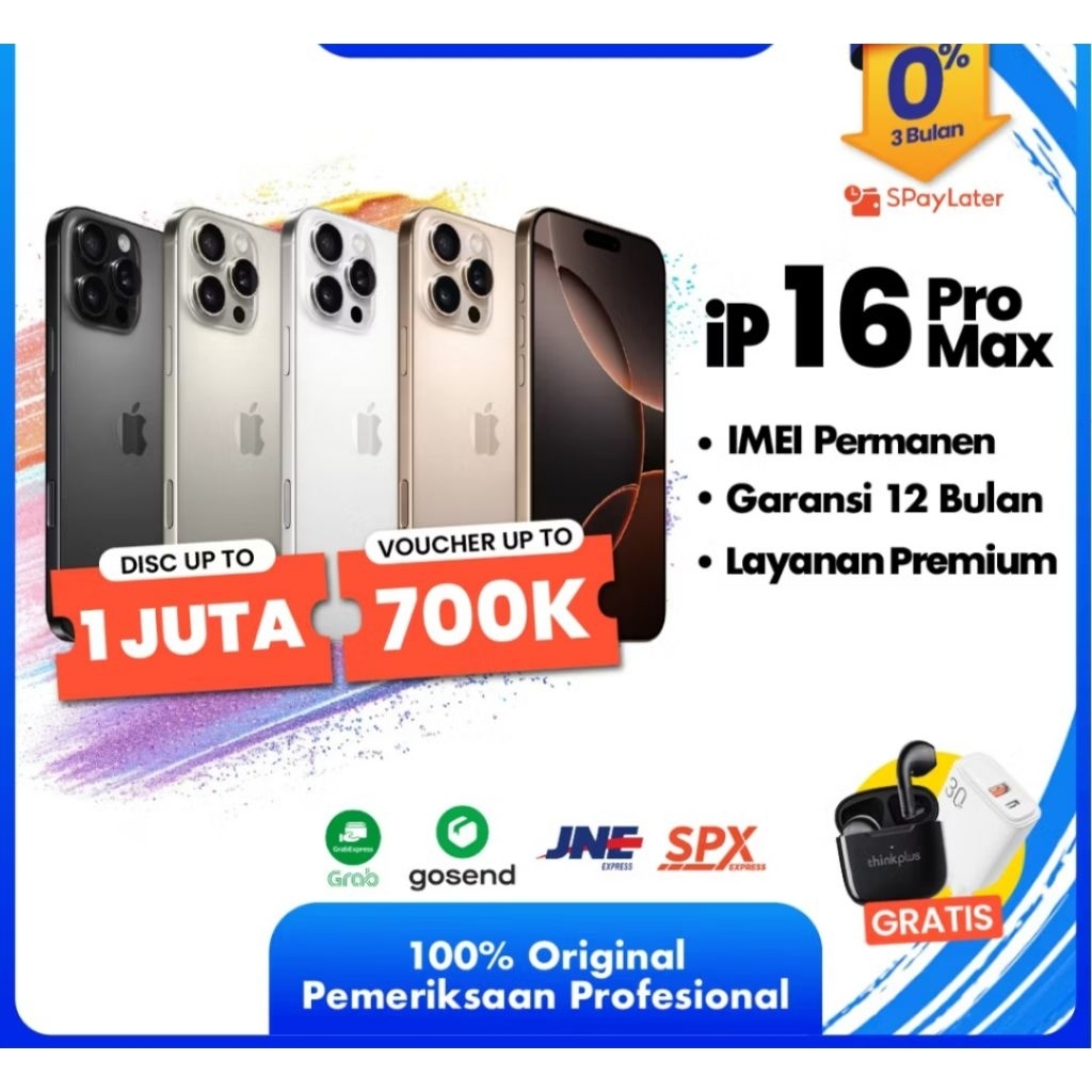 Iphone 16 Pro Second Bergaransi