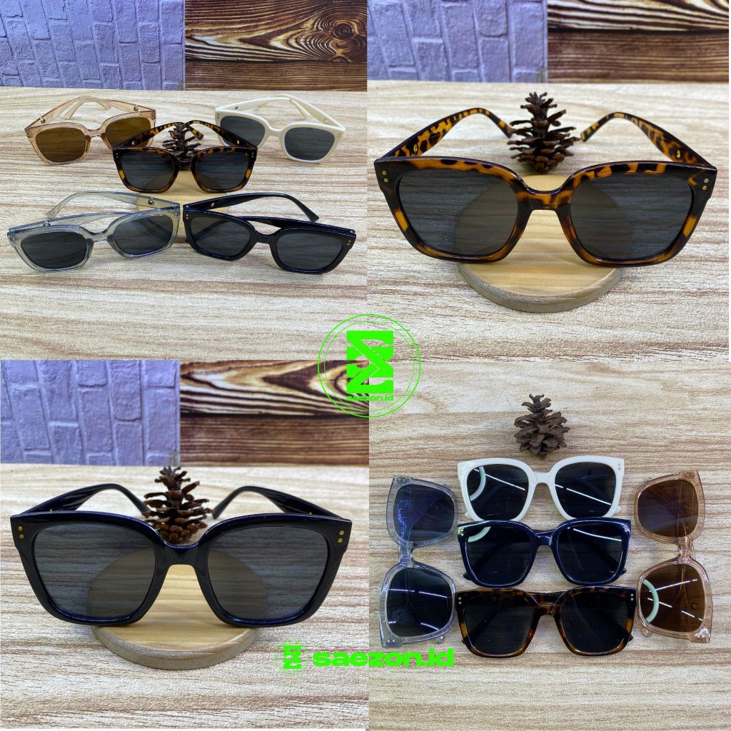 KACAMATA HITAM DEWASA FRAME KOTAK BESAR FASHION KOREA / KACAMATA DEWASA PRIA DAN WANITA