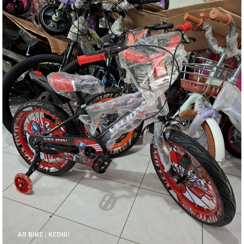 BMX 16 VELION Sepeda Anak Musik Roda Lampu