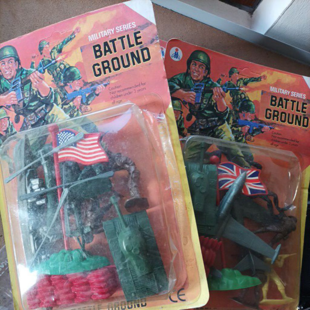 Mainan Jadul Tentara Amerika WW2 Random