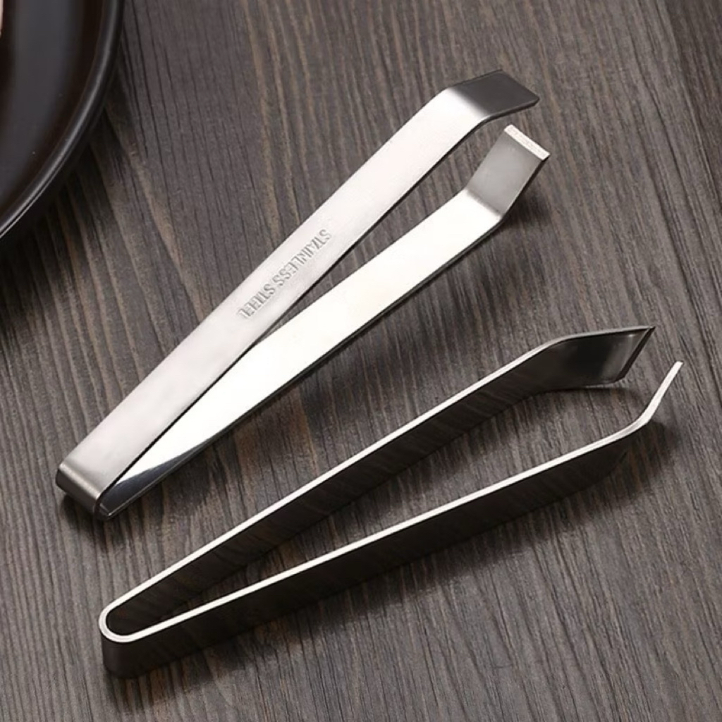 Pinset Stainless Steel Tajam dan Kuat untuk Cabut Bulu Alis dan Ketiak 1pcs