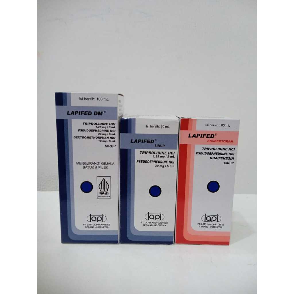 Lapifed Sirup All Variant
