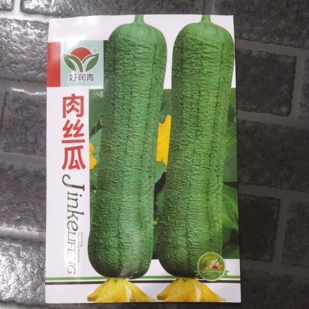 benih blustur panjang/loofah/luffa cylindrica import +-30 butir