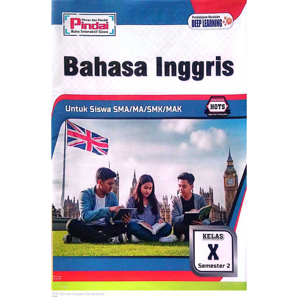 Buku LKS Bahasa Inggris Kelas 10 SMA/MA/SMK/MAK kurikulum Merdeka Semester 2